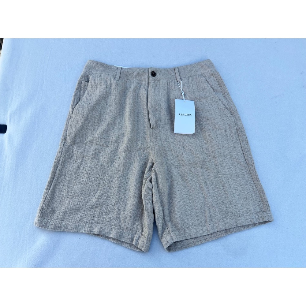 LES DEUX Johnny Casual Shorts 2.0 Light‎ Sand Size 31 Men